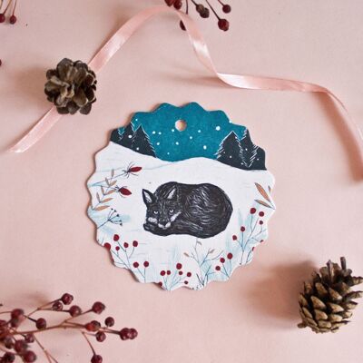 Gift tag set fox (4 pcs.)