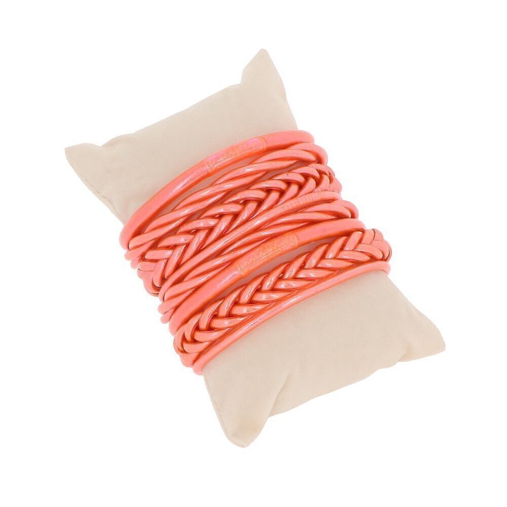 Kit di 8 giunchi buddisti - Corallo