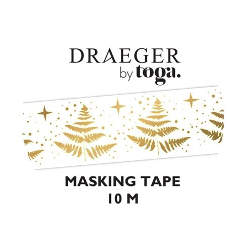 Masking Tape -  Sapin - Finitions Blanc et or à chaud
