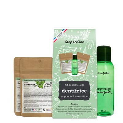 Scatola di dentifricio da riempire