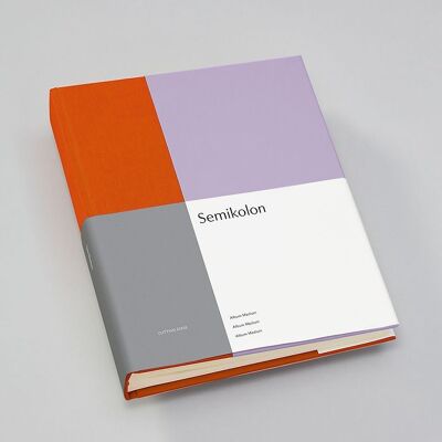 Album Medium CUTTING EDGE, tangerine lavender