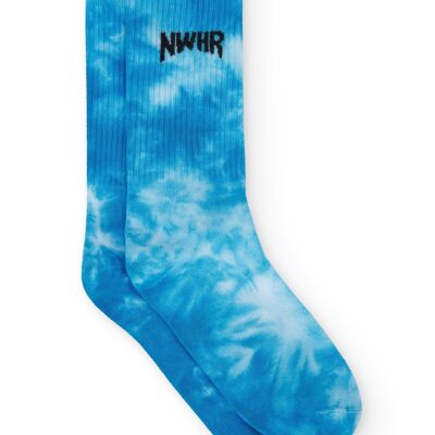 Calcetines Tie Dye blau