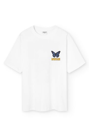 Camiseta Papillon blanc 5