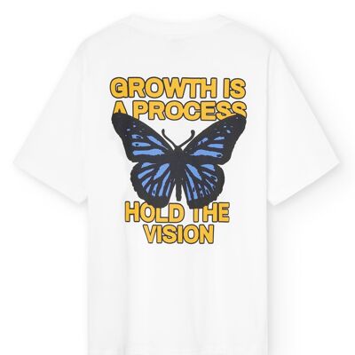 Camiseta Butterfly weiß