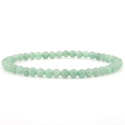 Bracciale avventurina verde 4 mm