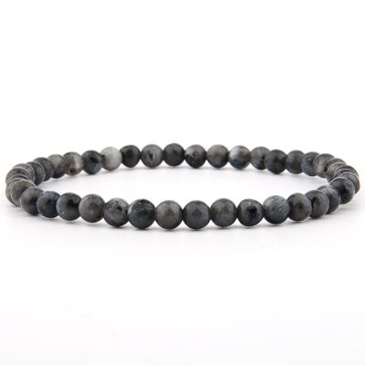 Pulsera de labradorita 4 mm