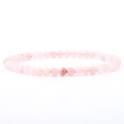 Pink Morganite bracelet 4 mm