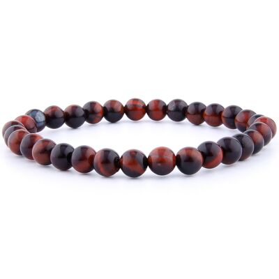 Tiger Eye Red Bracelet 4 mm