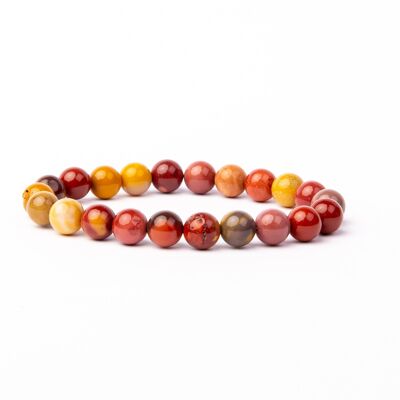 Mookaite gemstone bracelet