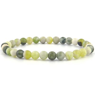 Serpentine jade bracelet 4 mm