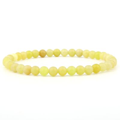 Lemon Jade Bracelet 4mm