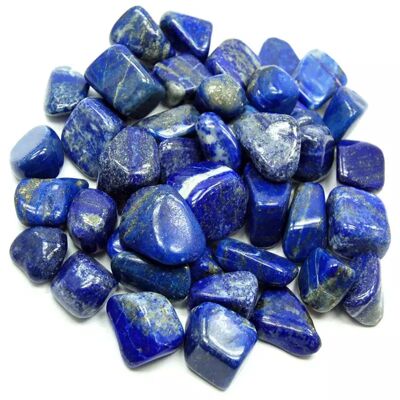 Lapis lazuli tumbled stones