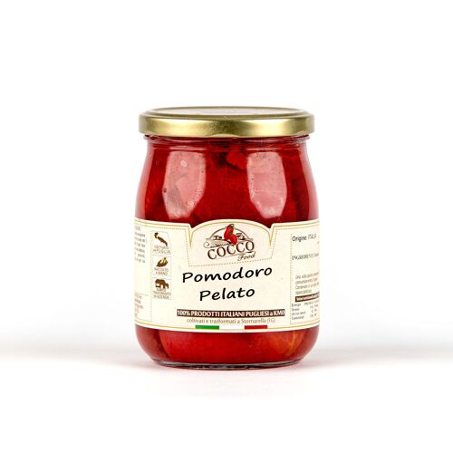 Pomodoro pelato a mano 580ml - Ideale per Pasta