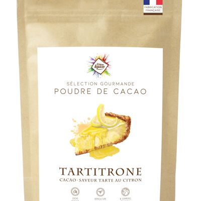 Tartitrona - Cacao en polvo para chocolate caliente con sabor a tarta de limón