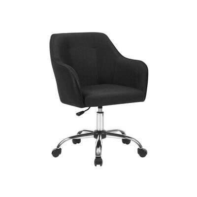 Office chair black 47.5 x 44 cm (L x W)