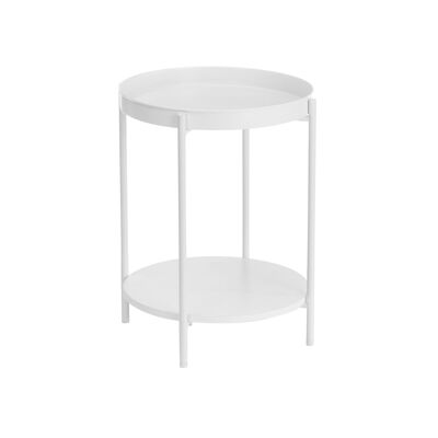 side table white 43.5 x 55 cm (Ø x H)