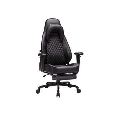 Office chair with footrest 74 x 70 x 122-132 cm (L x W x H)