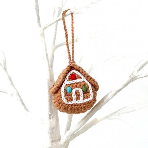 Chirstmas Baby soft Toy Gingerbread house decoration