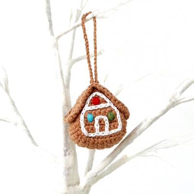 Chirstmas Baby soft Toy Gingerbread house decoration