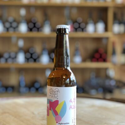 bière artisanale Bio Aphrodite Wit-Blanche 4,5% 33cl