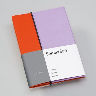 Leporello, Cutting Edge, Tangerine Lavender