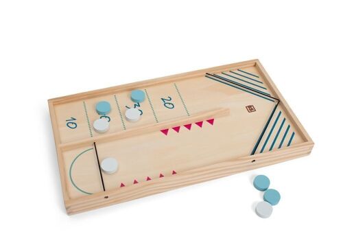 Sling Puck / Table Hockey - Wooden toy - Game for Kids - BS Toys