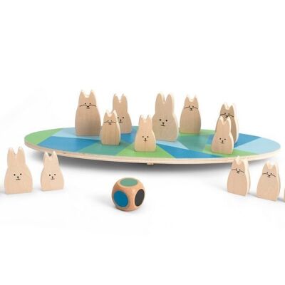 Balance Bunnies - Juguete de madera - Juego para niños - BS Toys