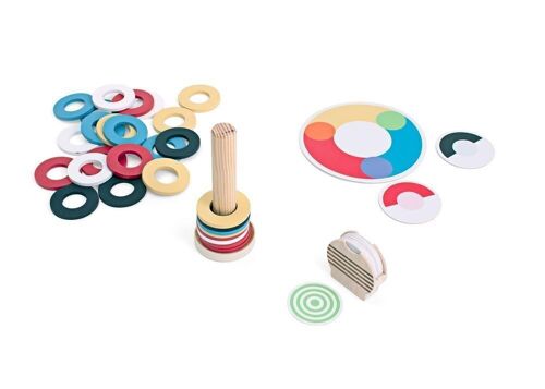 Color Combination Race - Wooden toy - Active play - BS Toys