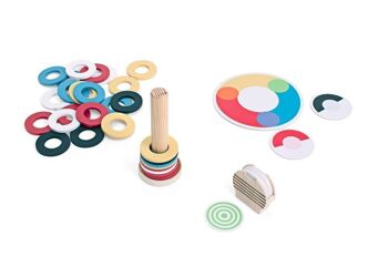 Course de combinaison de couleurs - Jouet en bois - Jeu actif - BS Toys 1