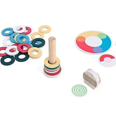 Color Combination Race - Wooden toy - Active play - BS Toys