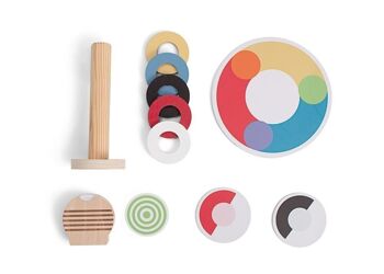 Course de combinaison de couleurs - Jouet en bois - Jeu actif - BS Toys 4