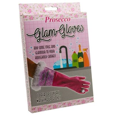Prosecco Washing Up Gloves - Novelty Gifts