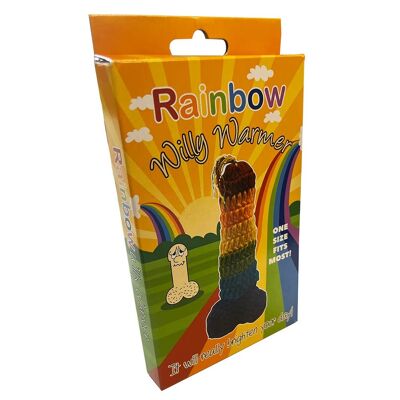 Rainbow Willy Warmer - Gay Pride Gifts for Him - Novelty Gifts