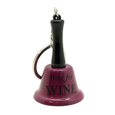 Llavero Campana - Anillo Para Vino - Regalos Novedad,Llavero