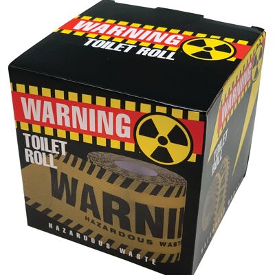 Warning Loo Roll - Novelty Gifts, Gag Gifts, Toilet Paper