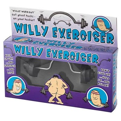 Willy Exerciser – Vatertagsgeschenke, unhöfliche Gag-Geschenke für ihn – ausgefallene Geschenke