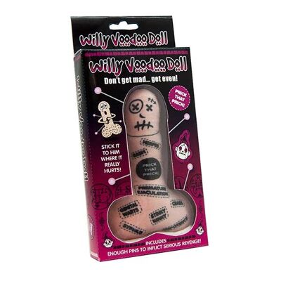 Willy Voodoo Doll - Regalos Willy, Regalos groseros, Divertido, Vudú - Regalos novedosos