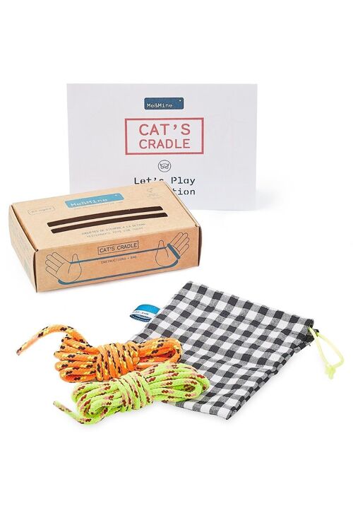 Cat's Craddle game + bag + instructions