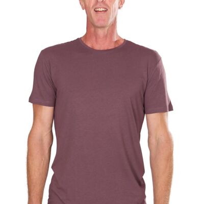 Fairwear Ecovero Basic Shirt Men Mulberry Purple
