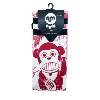 chaussettes unisexes LUCKY MONKY Loco Monky 11