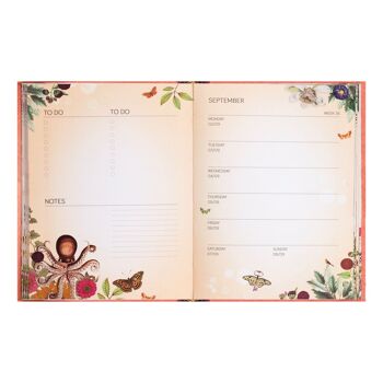 Agenda Pimpelmees A5 2024 - Cerf Prune 2