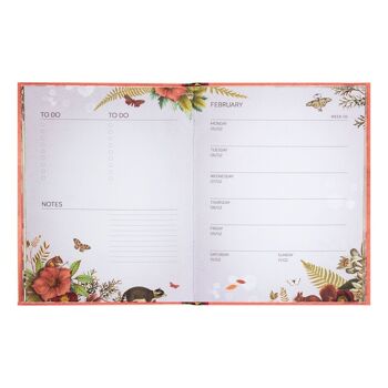 Agenda Pimpelmees A5 2024 - Cerf Prune 3