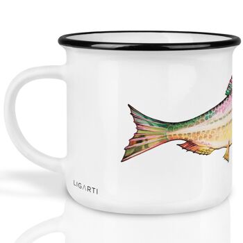 Tasse en céramique – Buntfisch 1 (Rubis) 2
