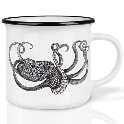 Ceramic mug – octopus