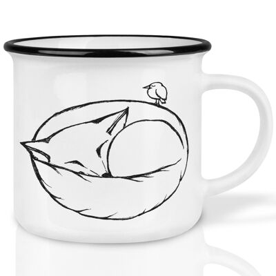 Ceramic Mug – Sleeping Fox