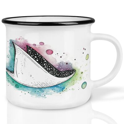 Ceramic mug – space rays