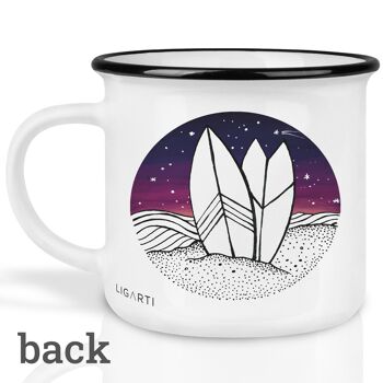 Mug en céramique – Surf jour et nuit 2