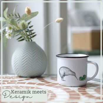 Mug en céramique – Deux kiwis 3