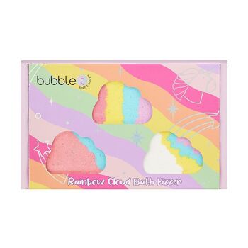 Coffret cadeau Fizzer Bombe de bain Rainbow Cloud (3 x 75 g) 2