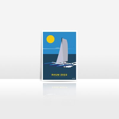 Rhum Trimaran - Lot de 10 Cartes Postales